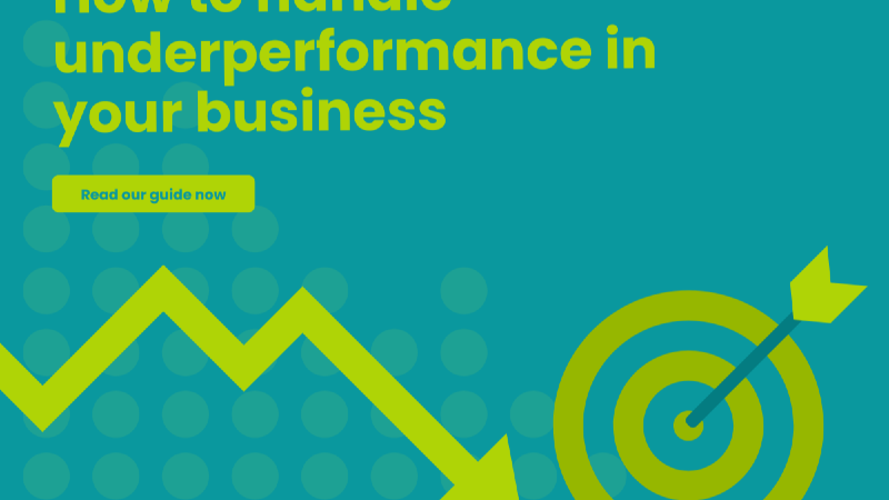 How to handle underperformance in your business