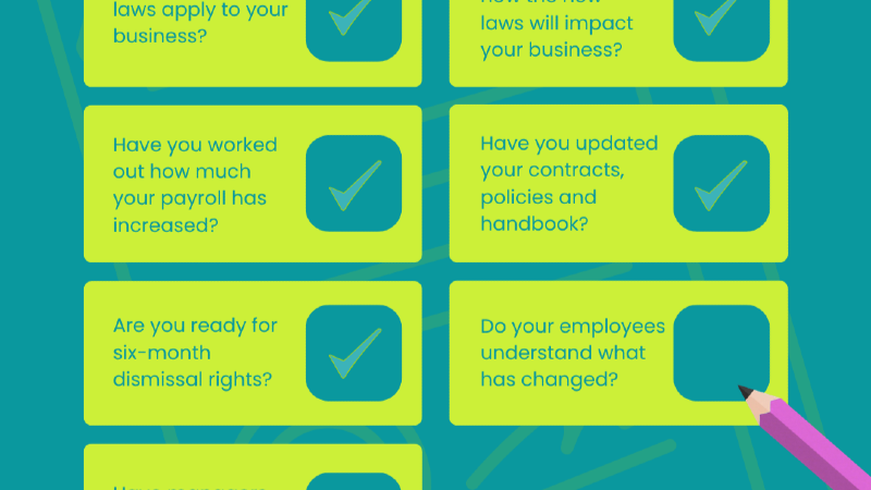 Employment Law Checklist for Busy Owners